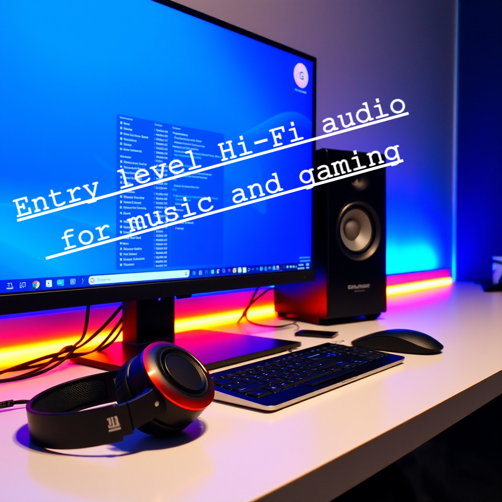 Beginner hi-fi audio setup for music on PC and gaming