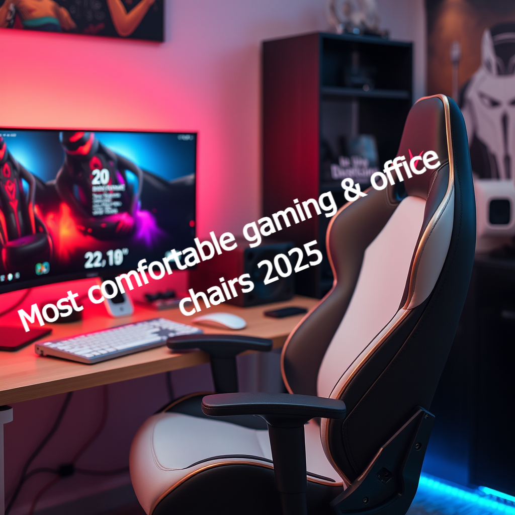 Most comfortable gaming and office chairs for long sessions
